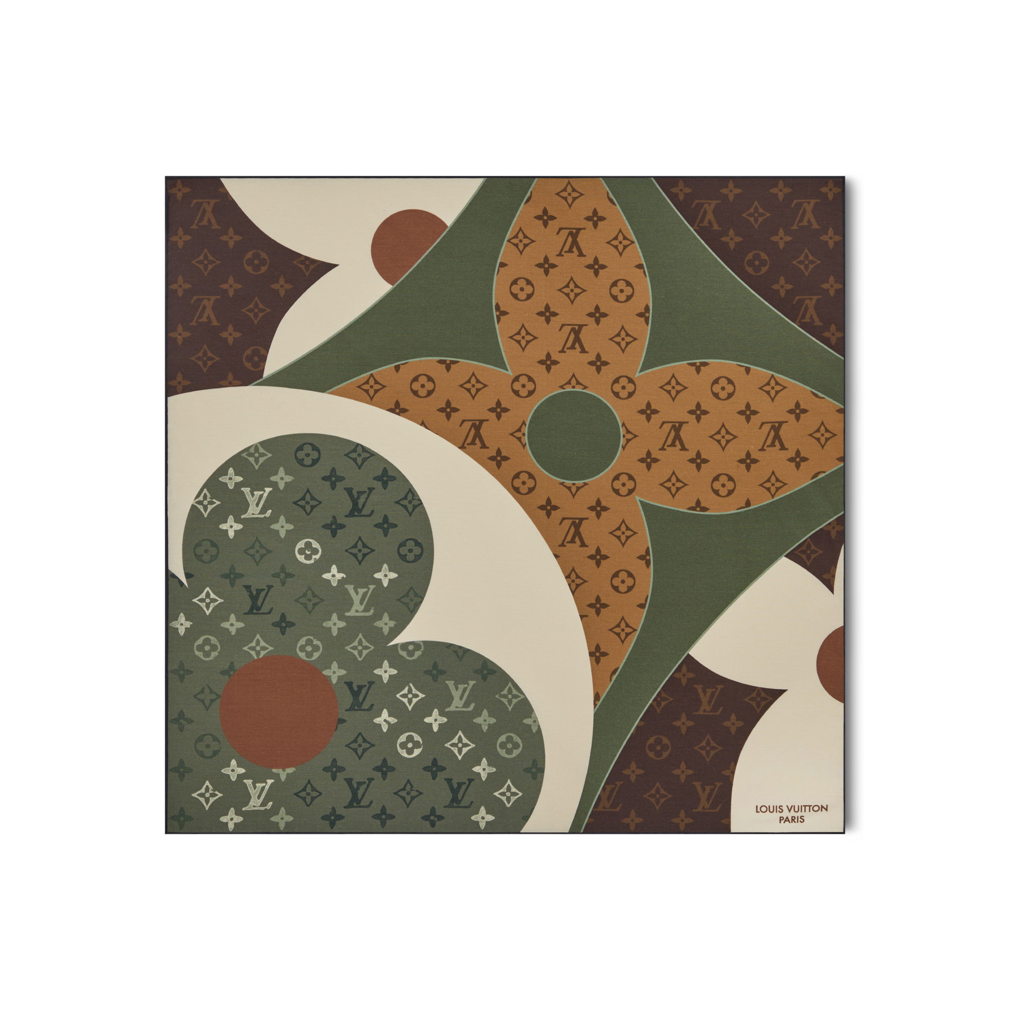 ルイヴィトン ×M78277 LVプリントバンダナセット メンズ Monogram Patchwork Bandana S00 - Men - Accessories | LOUIS VUITTON ®